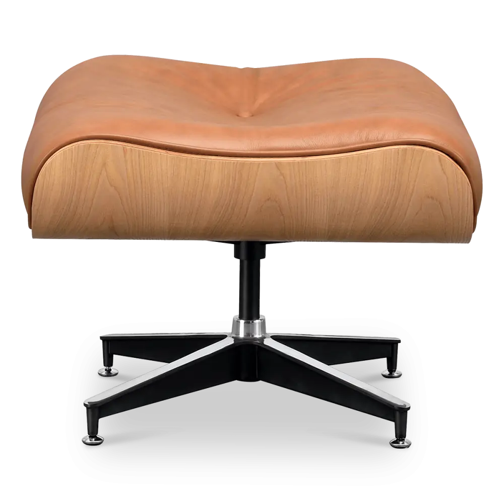 Cavel Lounge Chair Cognac/Bruin Leer | Essen Schalen