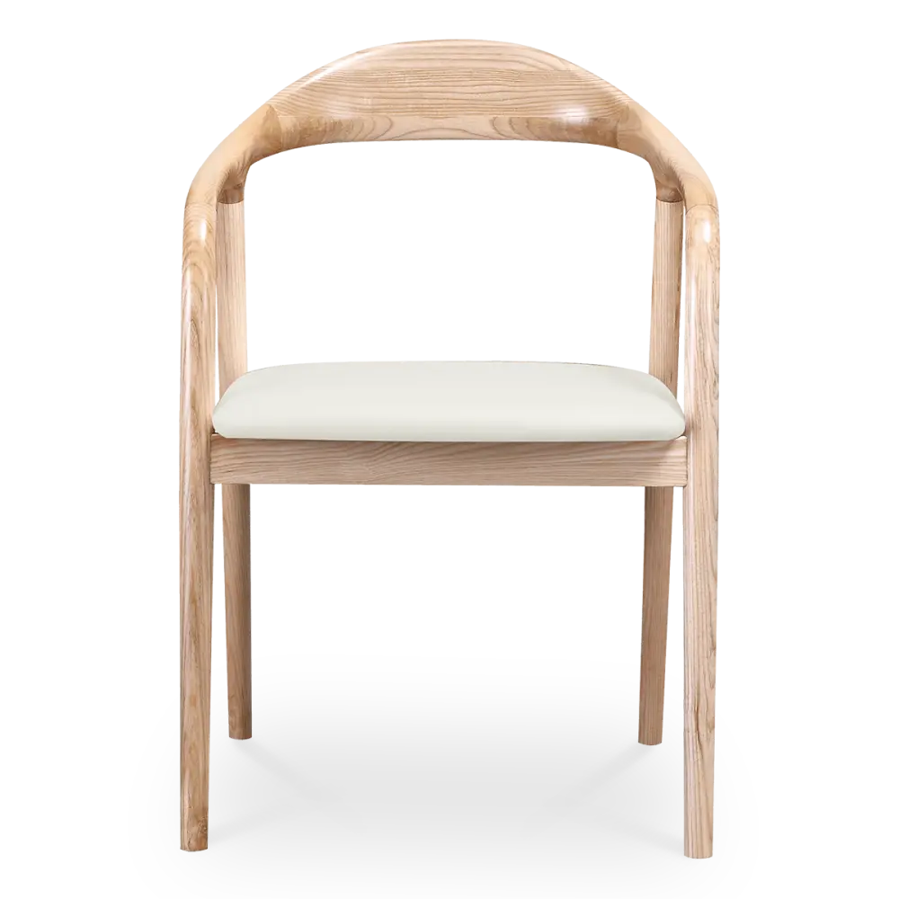 Artson Eetkamerstoel | Essen | Offwhite PU Leer
