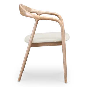 Artson Eetkamerstoel | Essen | Offwhite PU Leer