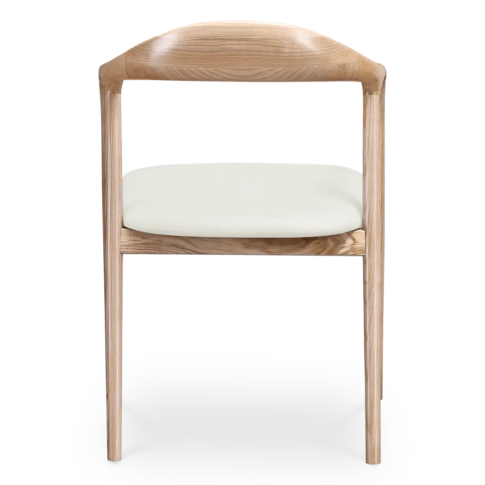 Artson Eetkamerstoel | Essen | Offwhite PU Leer