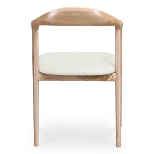 Artson Eetkamerstoel | Essen | Offwhite PU Leer