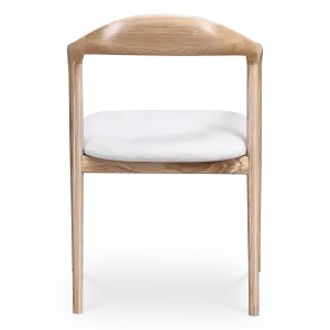 Artson Eetkamerstoel | Essen | Wit Boucle