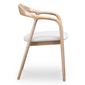 Artson Eetkamerstoel | Essen | Wit Boucle
