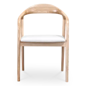 Artson Eetkamerstoel | Essen | Wit Boucle