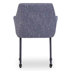 Eetkamerstoel Met Wieltjes Till | Blauw