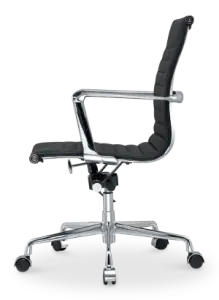 Cavel CD 117 Bureaustoel Zwart Leer