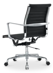 Cavel CD 117 Bureaustoel Zwart Leer
