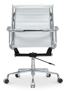 Cavel CD 117 Bureaustoel Wit Leer