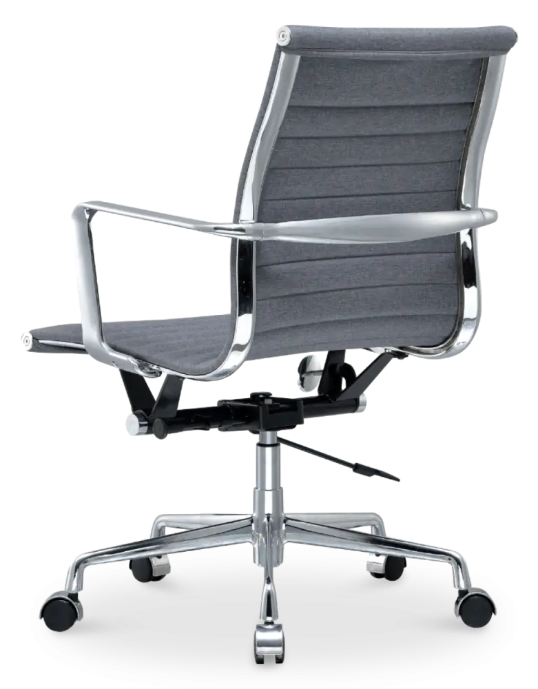 Cavel CD 117 Bureaustoel Grijs Linnen
