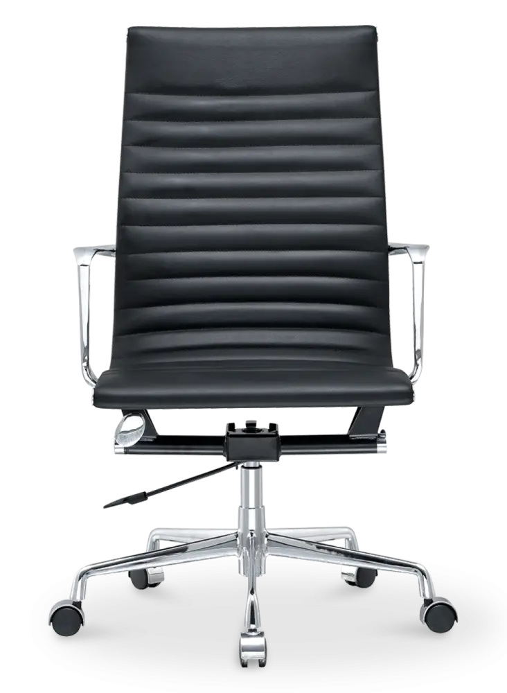 Cavel CD 119 Bureaustoel Zwart Leer