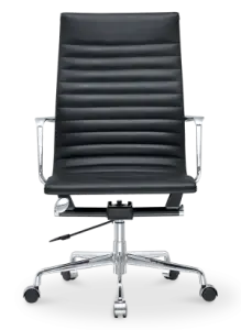 Cavel CD 119 Bureaustoel Zwart Leer
