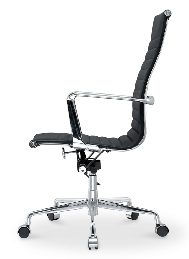 Cavel CD 119 Bureaustoel Zwart Leer