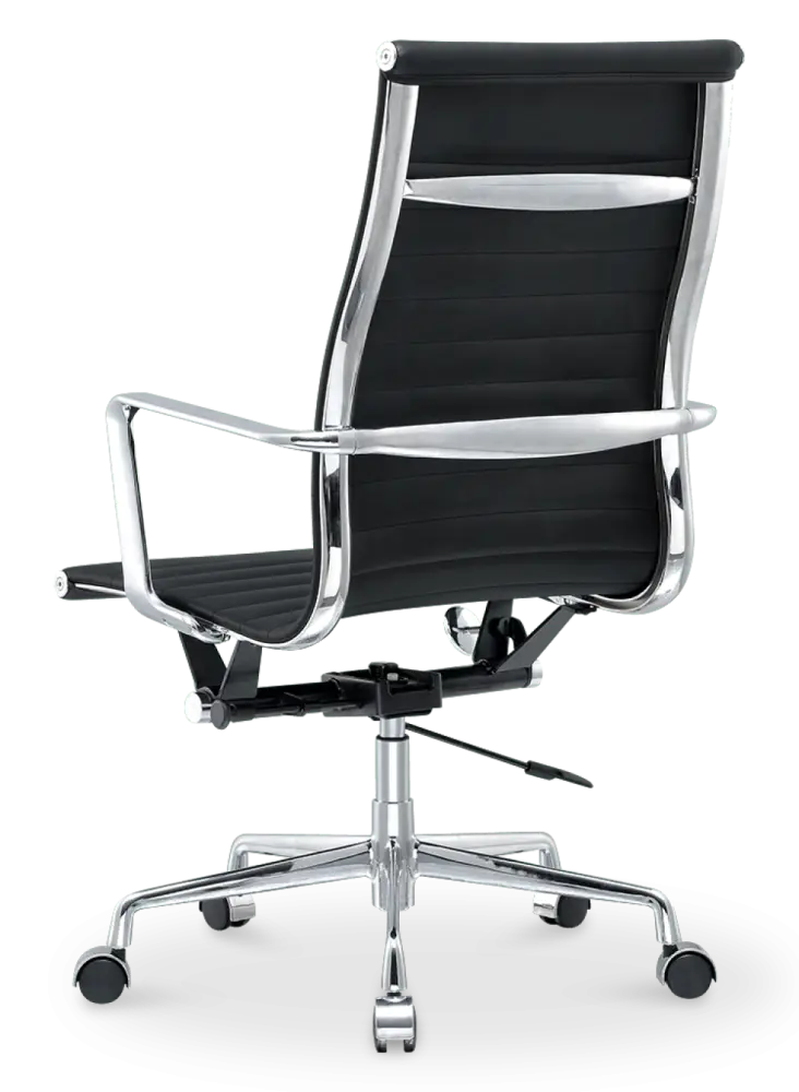 Cavel CD 119 Bureaustoel Zwart Leer