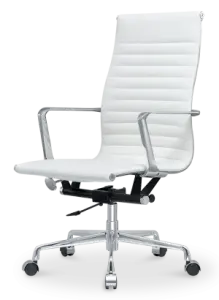 Witte Eames Redesigned Bureaustoelen