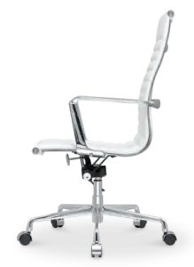 Cavel CD 119 Bureaustoel Wit Leer