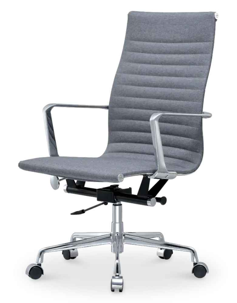 Cavel CD 119 Bureaustoel Grijs Linnen