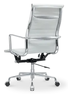 Cavel CD 119 Bureaustoel Wit Leer