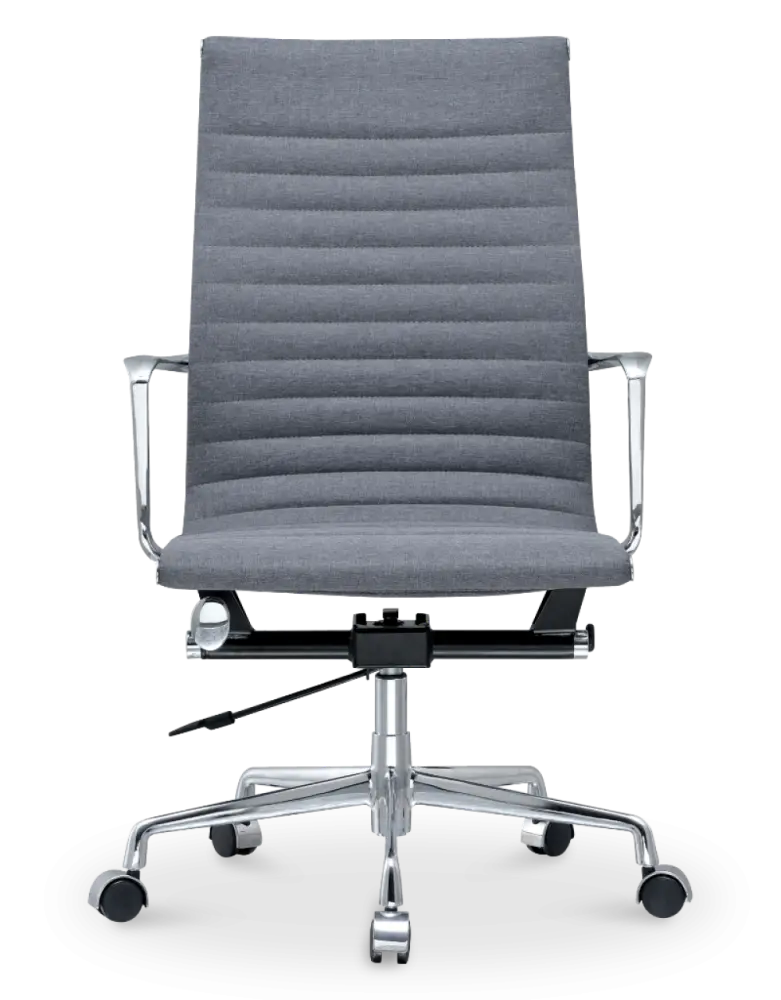 Cavel CD 119 Bureaustoel Grijs Linnen