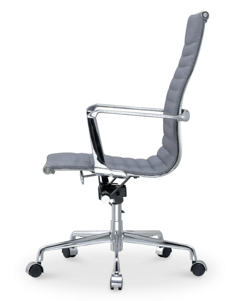 Cavel CD 119 Bureaustoel Grijs Linnen