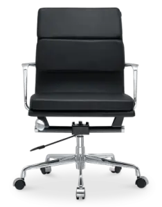Cavel CD 217 Softpad Bureaustoel Zwart Leer