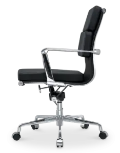 Cavel CD 217 Softpad Bureaustoel Zwart Leer