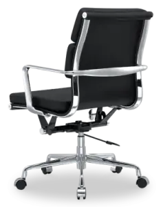 Cavel CD 217 Softpad Bureaustoel Zwart Leer