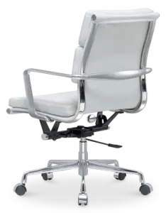 Cavel CD 217 Softpad Bureaustoel Wit Leer