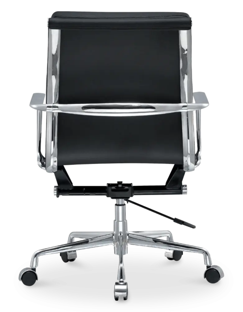 Cavel CD 217 Softpad Bureaustoel Zwart Leer