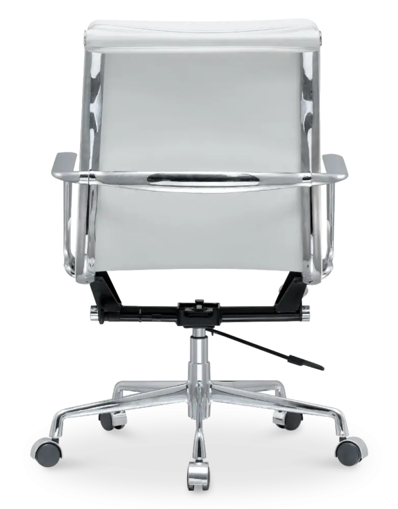 Cavel CD 217 Softpad Bureaustoel Wit Leer