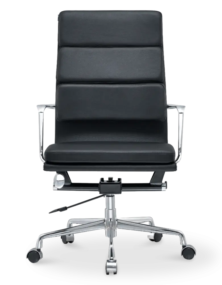 Cavel CD 219 Softpad Bureaustoel Zwart Leer