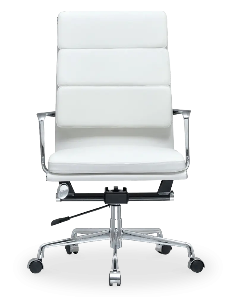 Cavel CD 219 Softpad Bureaustoel Wit Leer