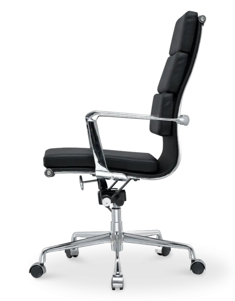 Cavel CD 219 Softpad Bureaustoel Zwart Leer