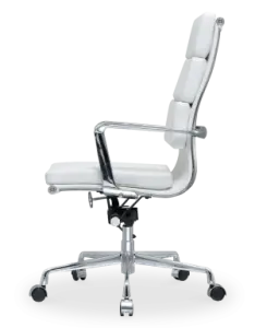 Cavel CD 219 Softpad Bureaustoel Wit Leer