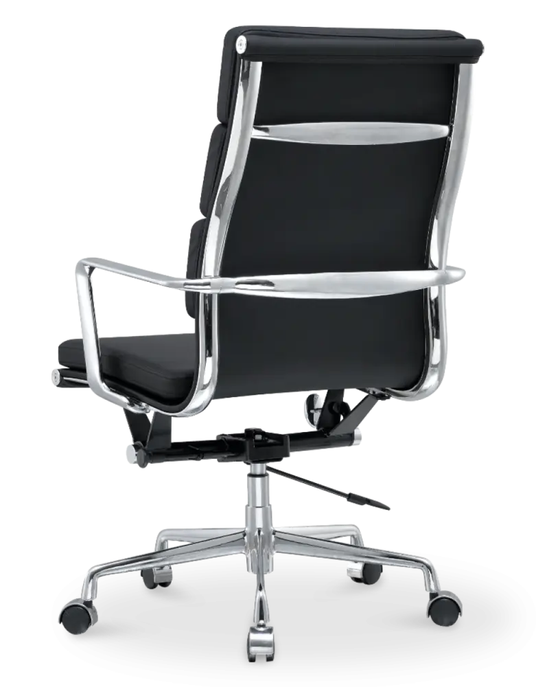 Cavel CD 219 Softpad Bureaustoel Zwart Leer