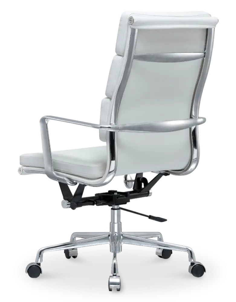 Cavel CD 219 Softpad Bureaustoel Wit Leer