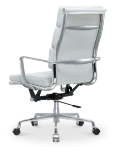 Cavel CD 219 Softpad Bureaustoel Wit Leer