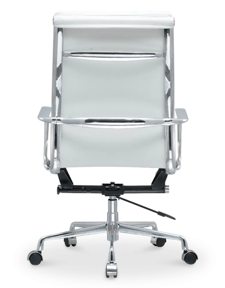 Cavel CD 219 Softpad Bureaustoel Wit Leer