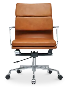 Cavel CD 217 Softpad Bureaustoel Cognac Leer