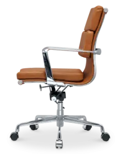 Cavel CD 217 Softpad Bureaustoel Cognac Leer