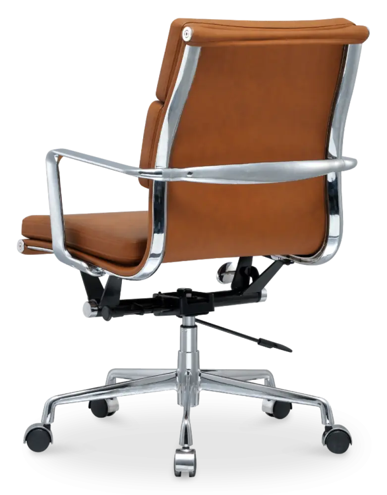 Cavel CD 217 Softpad Bureaustoel Cognac Leer