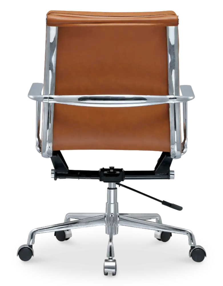 Cavel CD 217 Softpad Bureaustoel Cognac Leer
