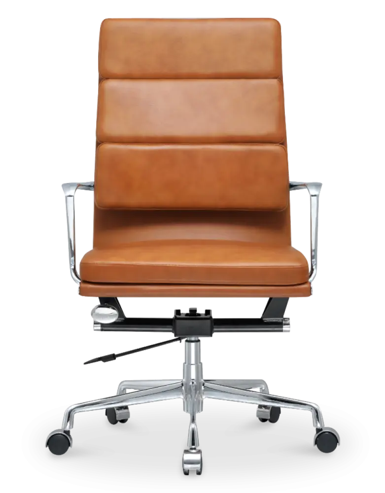 Cavel CD 219 Softpad Bureaustoel Cognac Leer