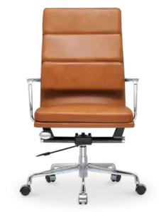 Cavel CD 219 Softpad Bureaustoel Cognac Leer