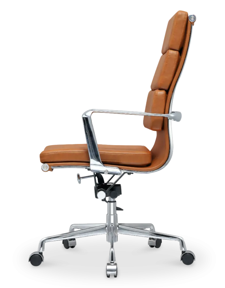 Cavel CD 219 Softpad Bureaustoel Cognac Leer