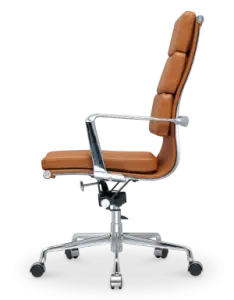 Cavel CD 219 Softpad Bureaustoel Cognac Leer