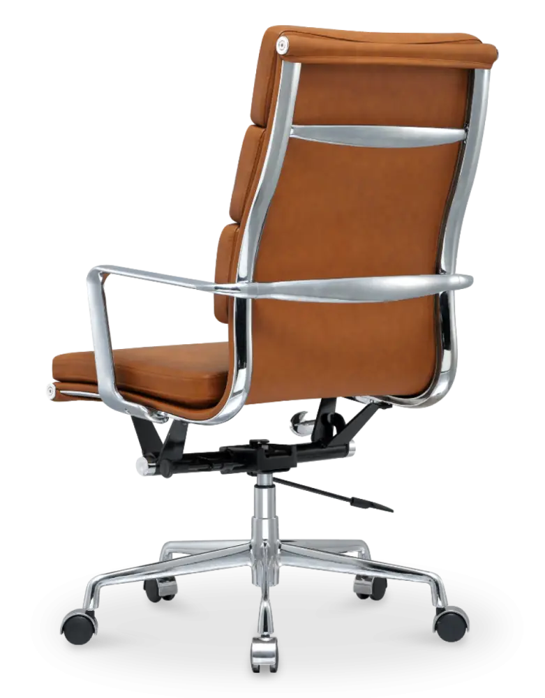 Cavel CD 219 Softpad Bureaustoel Cognac Leer