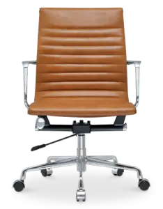 Cavel CD 117 Bureaustoel Cognac Leer