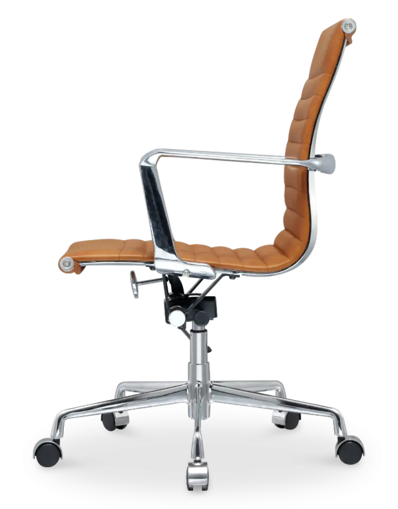 Cavel CD 117 Bureaustoel Cognac Leer