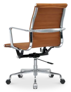 Cavel CD 117 Bureaustoel Cognac Leer