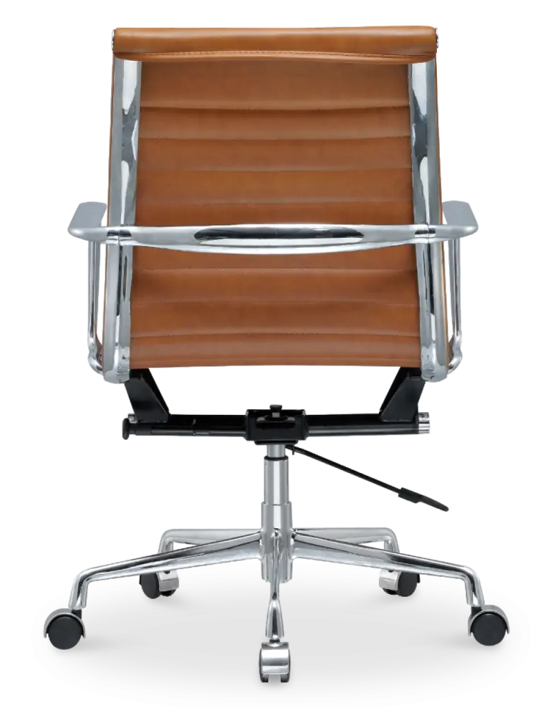 Cavel CD 117 Bureaustoel Cognac Leer